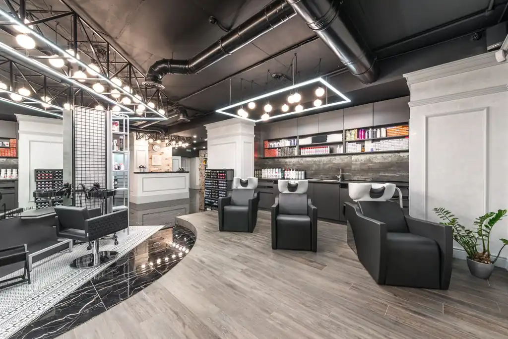 Elegant Salon Interior