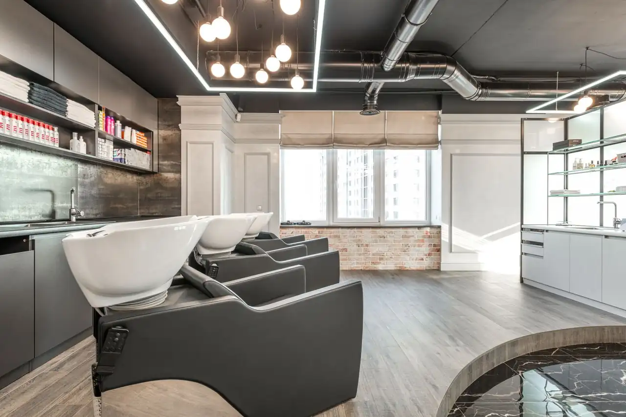 Salon hair wash station